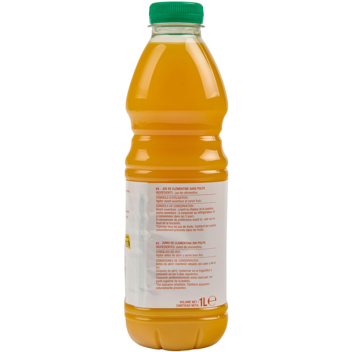 AUCHAN Pur jus de clémentine 1l