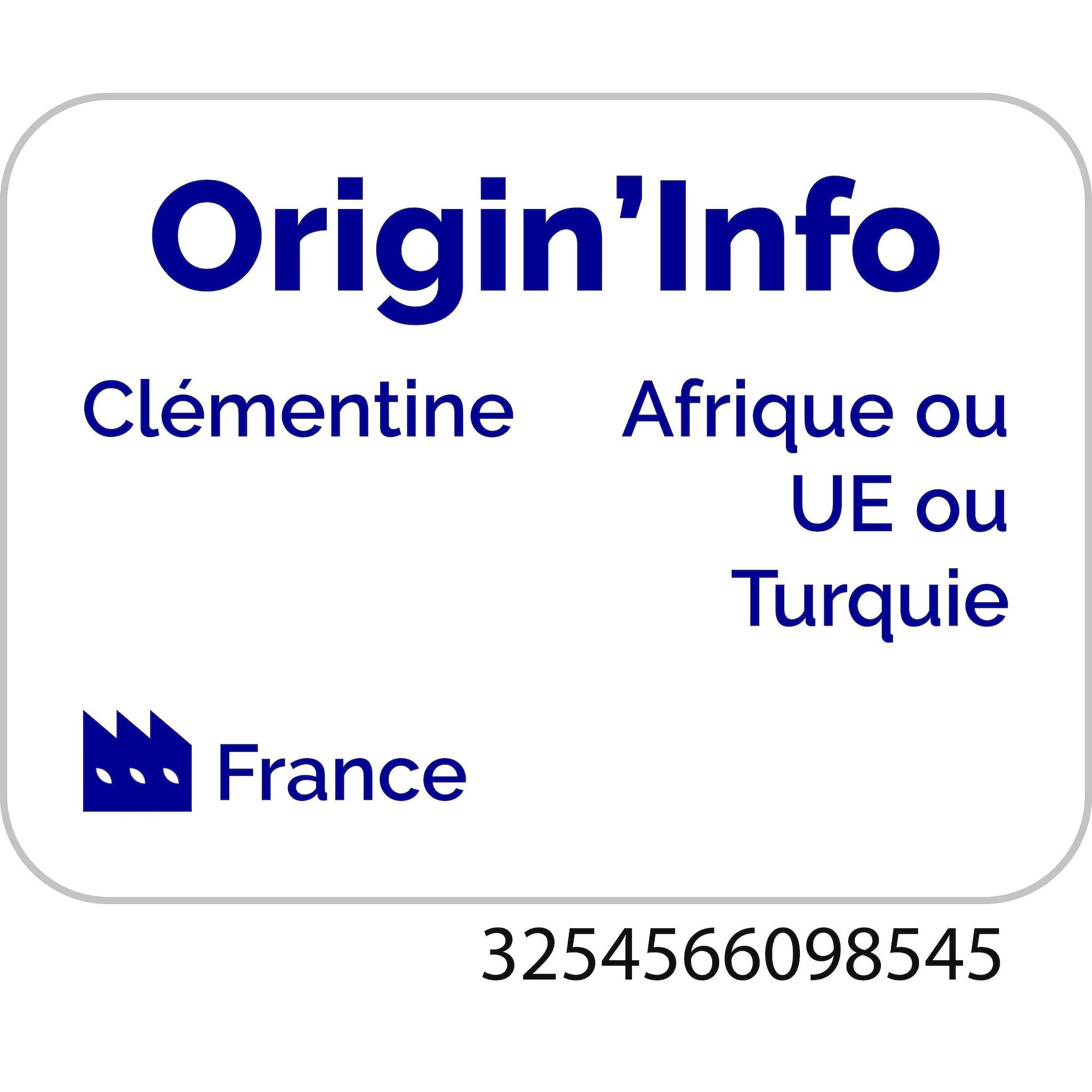 Voir la diapositive 6 : AUCHAN Pur jus de clémentine 1l
