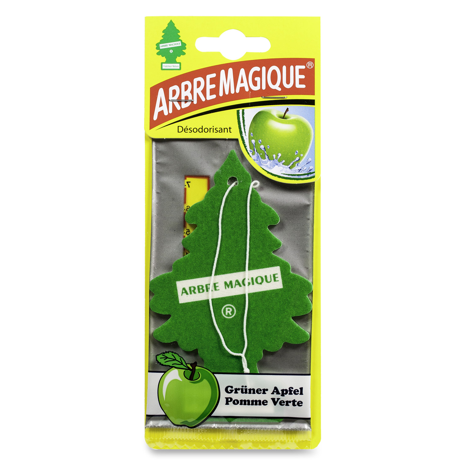 Voir la diapositive 2 : Désodorisant sapin parfum pomme verte