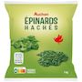 Voir la diapositive 3 : AUCHAN Epinards hachés 5 portions 1kg