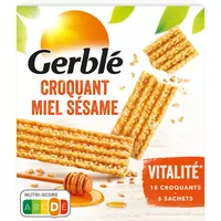 WW / GERLINEA / GERBLE Gerble 198917 SANS SUCRES - Biscuits sésame x6  vanille - Private Sport Shop