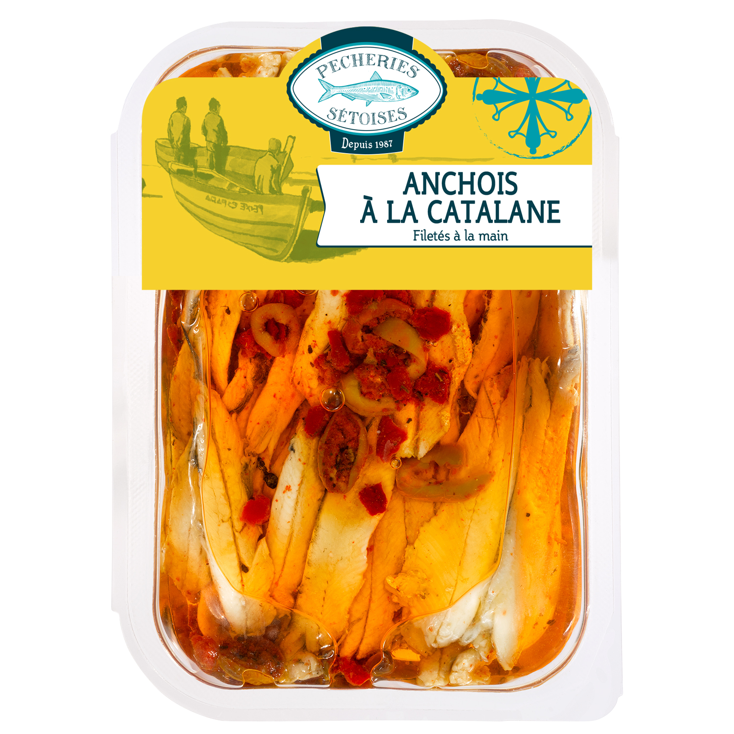 PECHERIES BASQUES Anchois à la catalane 200g