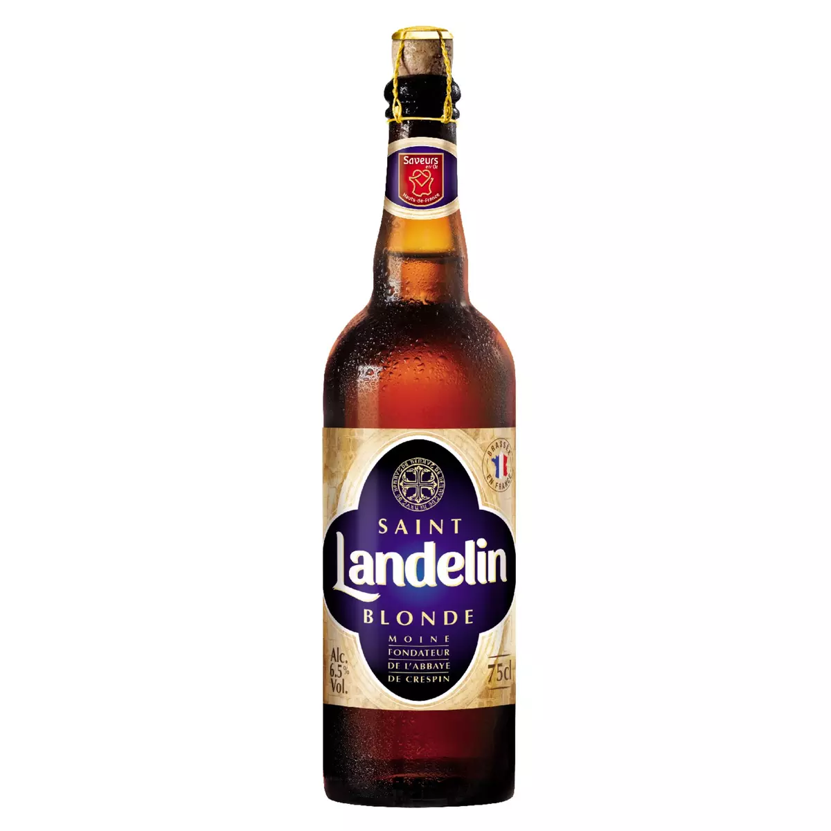 SAINT LANDELIN Bière blonde 6.5% 75cl