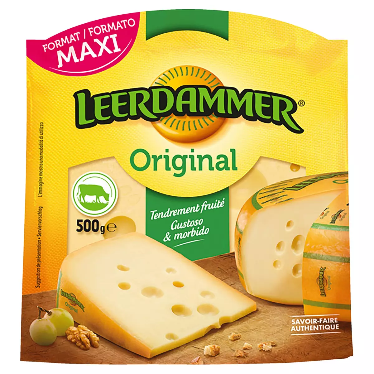 LEERDAMMER L'Original Fromage nature 500g