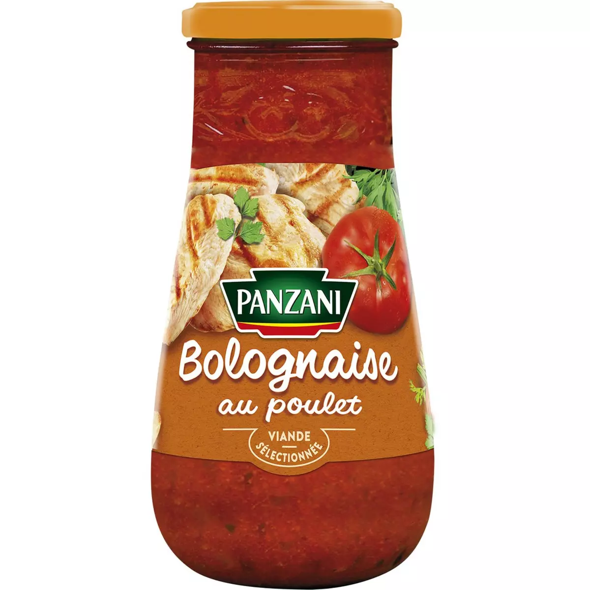 PANZANI Sauce bolognaise au poulet en bocal 400g