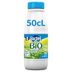 LACTEL Lait demi-écrémé bio UHT 50cl