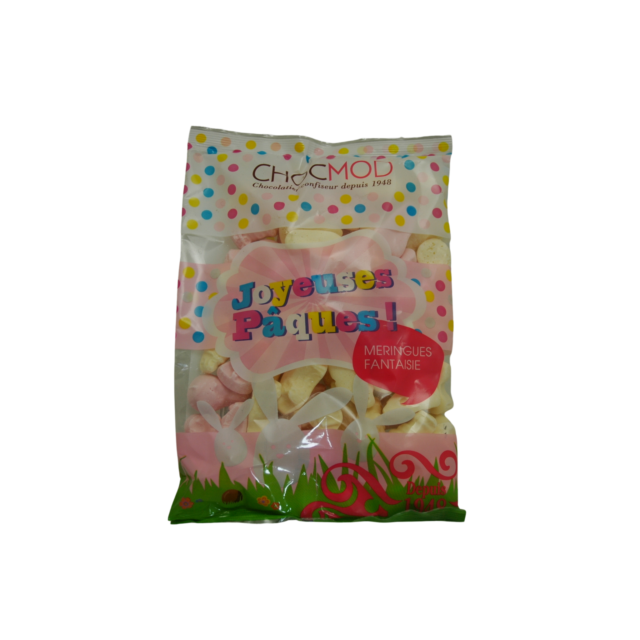 Voir la diapositive 2 : CHOCMOD Meringues fantaisie joyeuses Pâques 300g