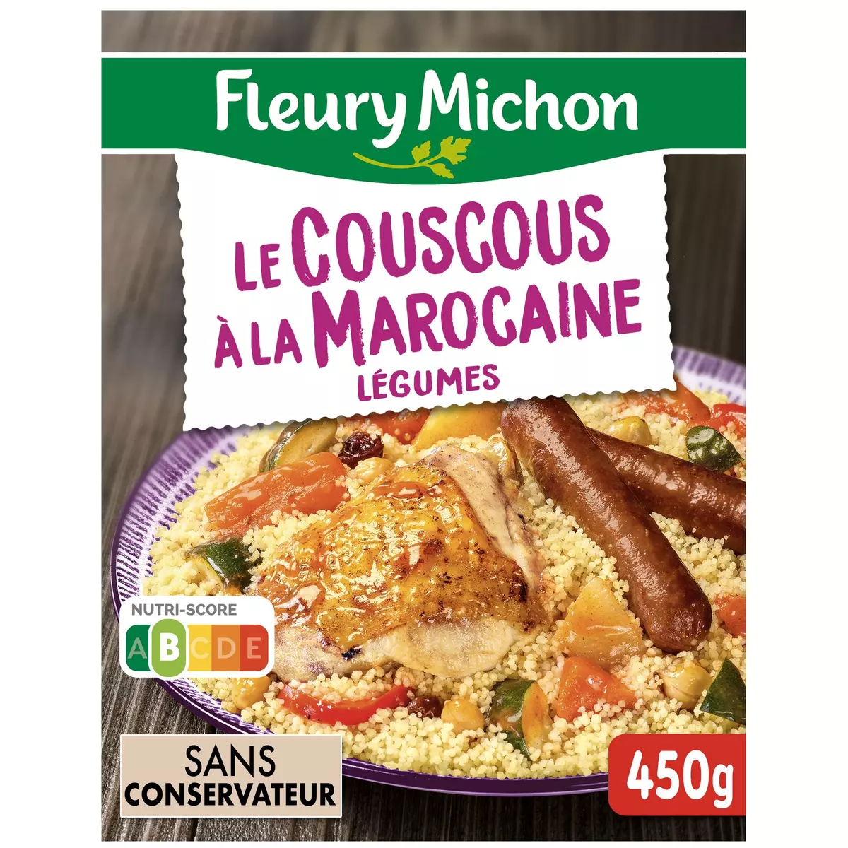FLEURY MICHON Couscous à la marocaine 1 portion 450g