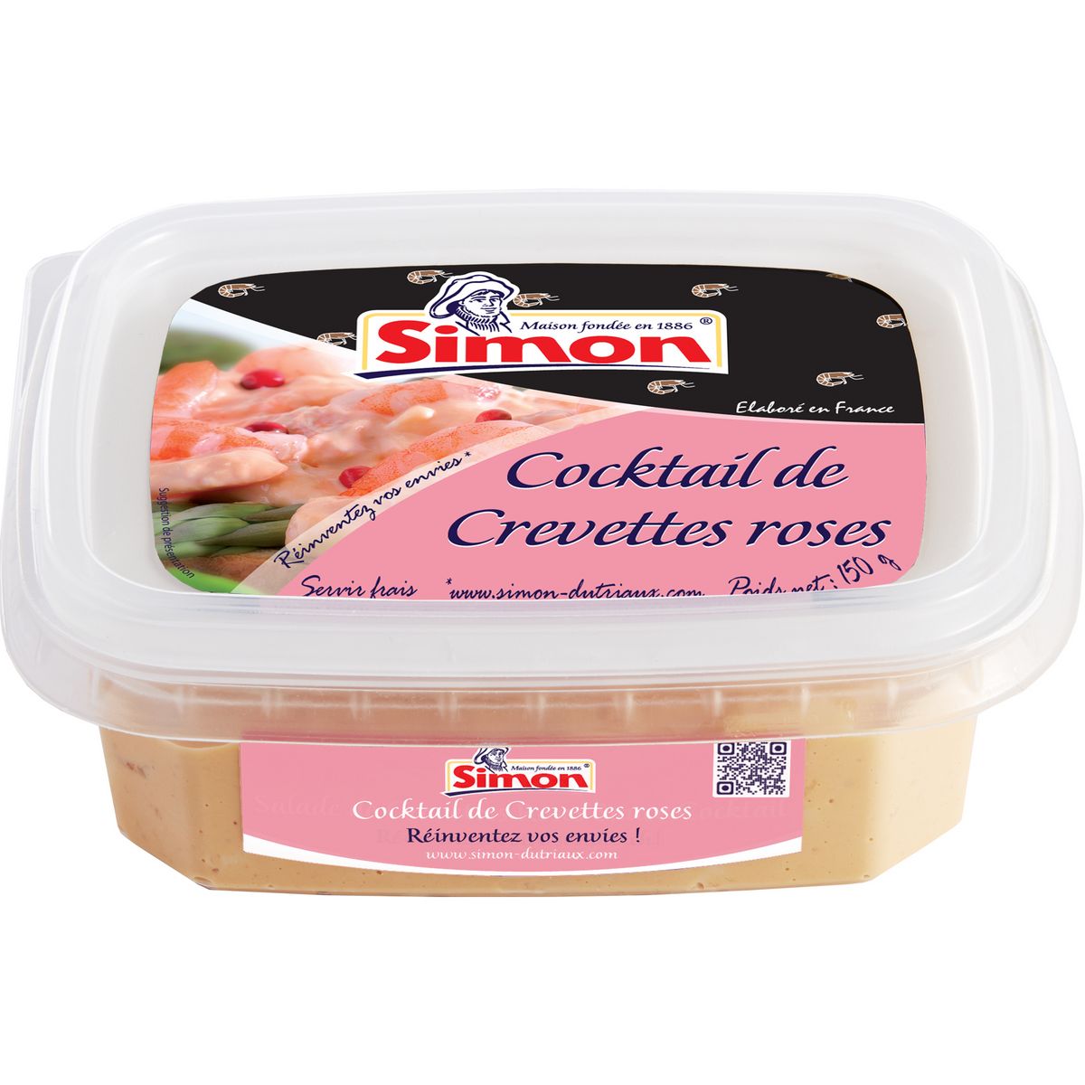 SIMON Cocktail de crevettes roses 150g
