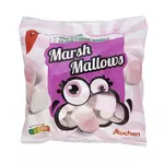 AUCHAN Marshmallows guimauves à l'arôme naturel de vanille 300g
