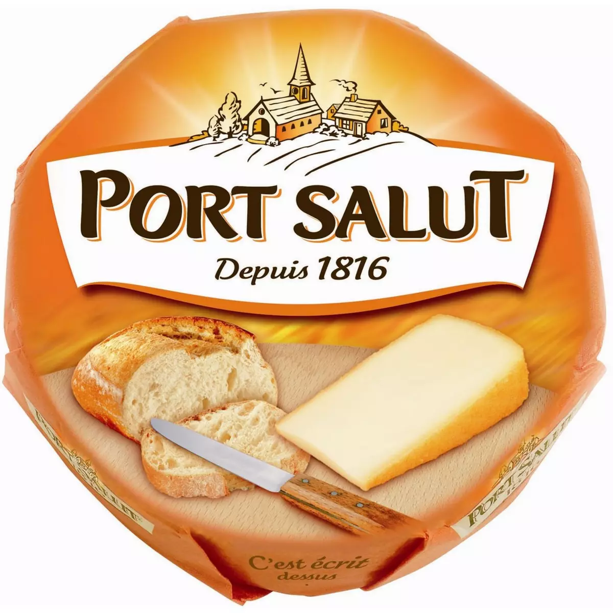 PORT SALUT Fromage au lait de vache pasteurisé 320g