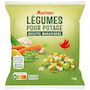 Voir la diapositive 3 : AUCHAN Légumes pour potage maraîcher 5 portions 1kg