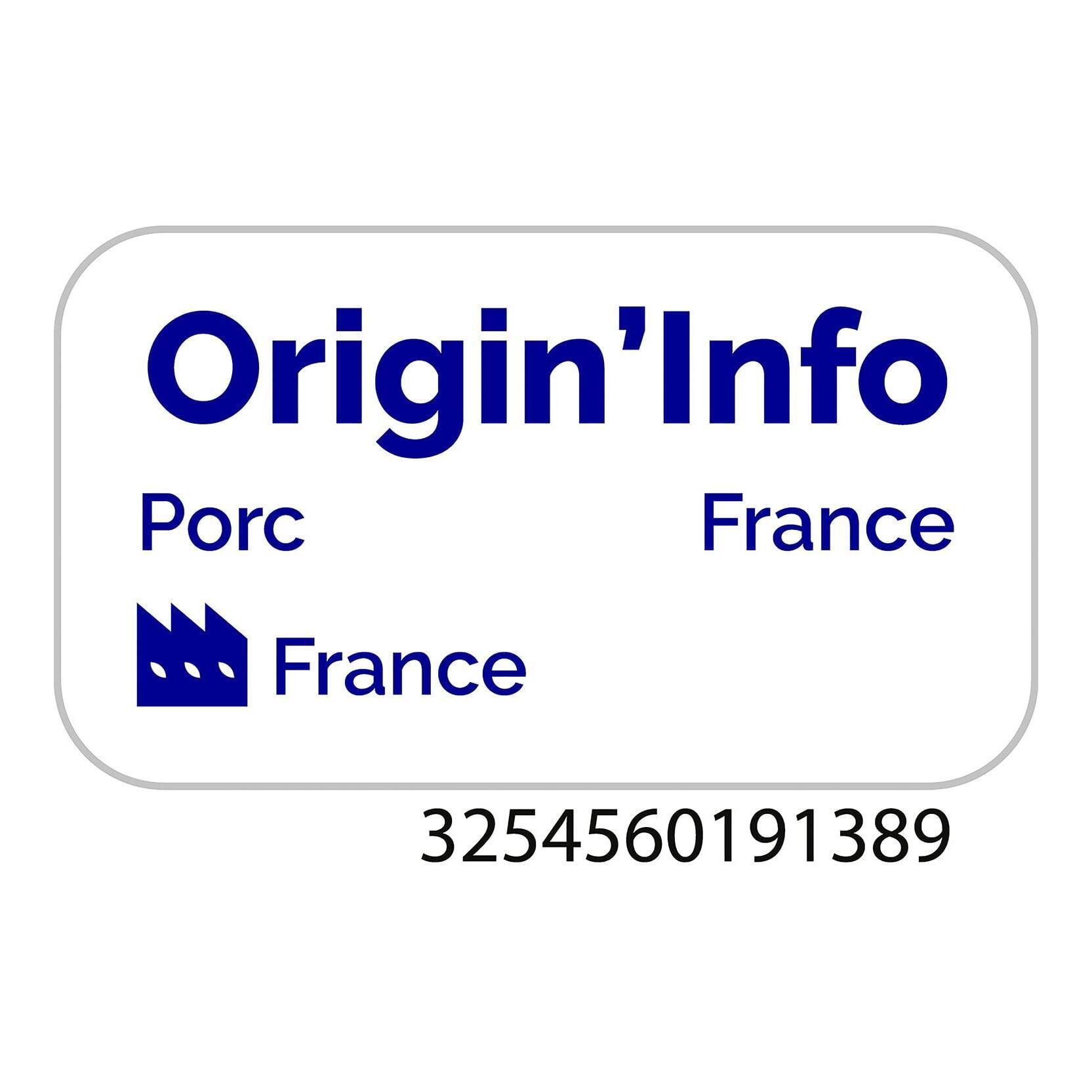 Voir la diapositive 2 : AUCHAN Pâté de tête persillé 180g