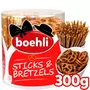 BOEHLI Sticks et bretzels d'Alsace 300g