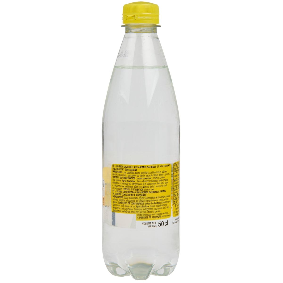 AUCHAN Boisson gazeuse Tonic à l'arôme naturel de quinine bouteille 50cl