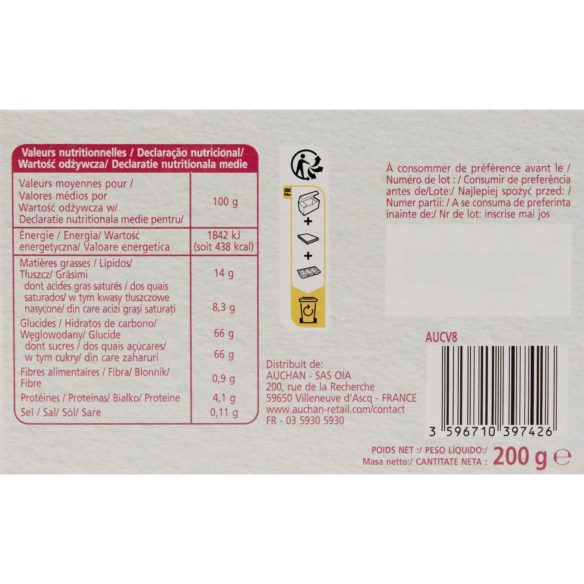 Voir la diapositive 5 : VENDOME Chardons chocolats grand marnier-chartreuse-poire williams-framboise-kirsch 200g