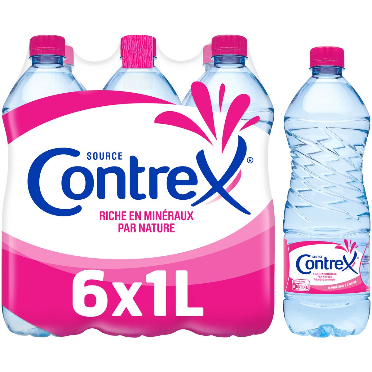 CONTREX Eau minérale naturelle plate 6x1l