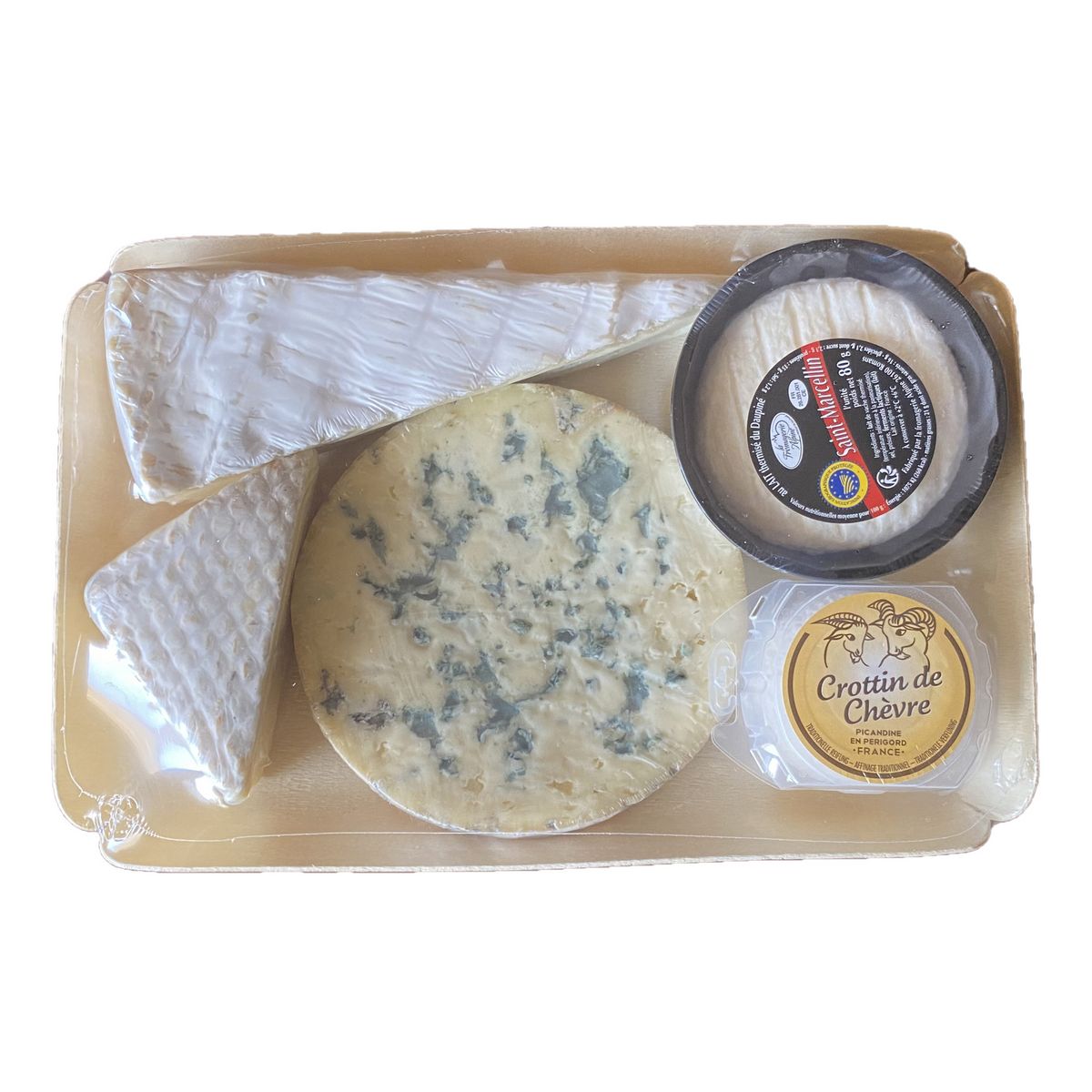 Plateau 5 fromages 5 pièces 565g
