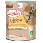 Babybio BABYBIO Céréales vanille avec quinoa bio en poudre dès 6 mois