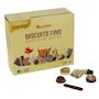 Voir la diapositive 4 : AUCHAN Assortiment de biscuits fins au chocolat belge 80 biscuits