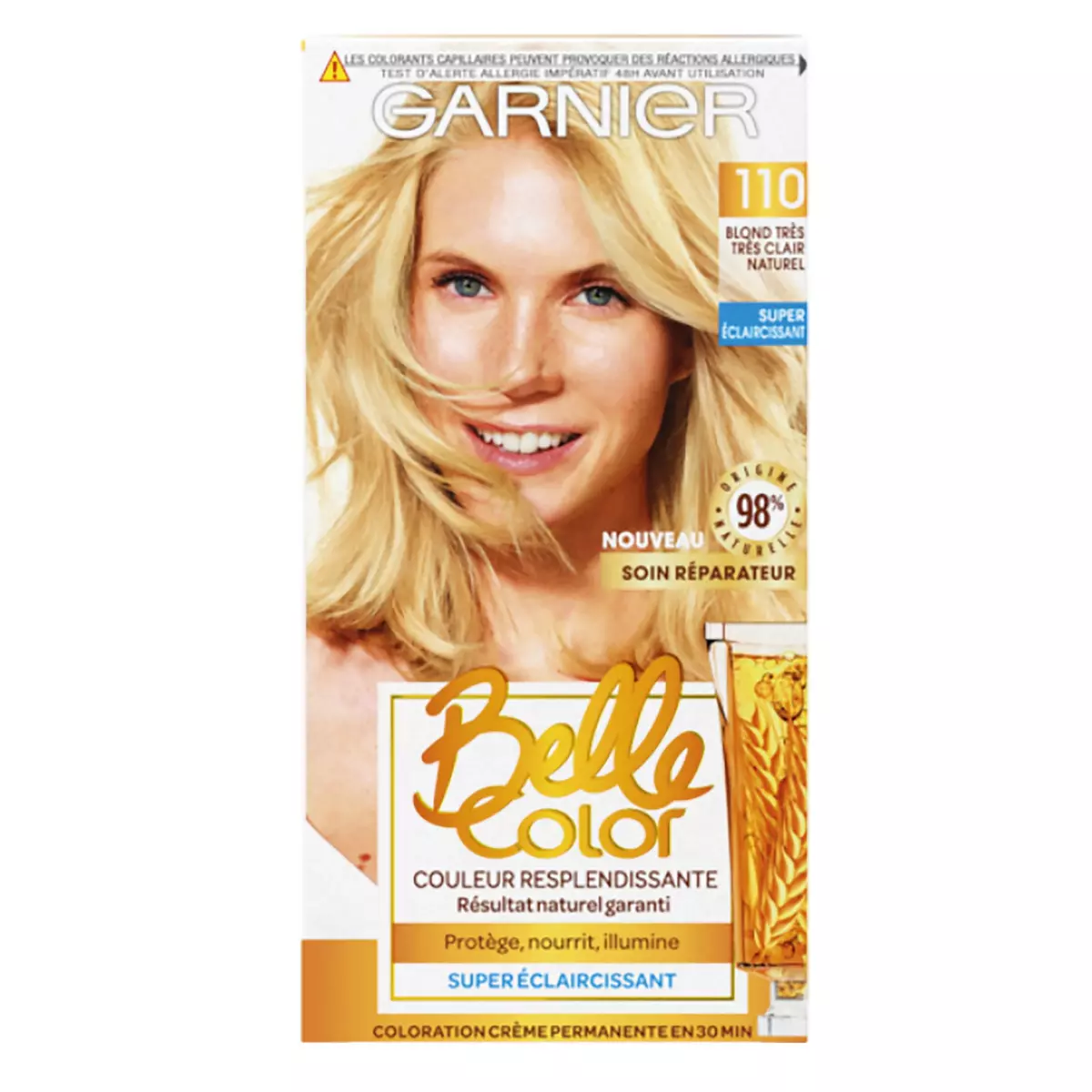 GARNIER Belle Color coloration permanente blond très clair naturel 110 1 kit