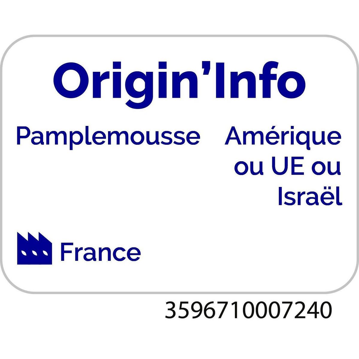 AUCHAN Pur jus de pamplemousses 1L