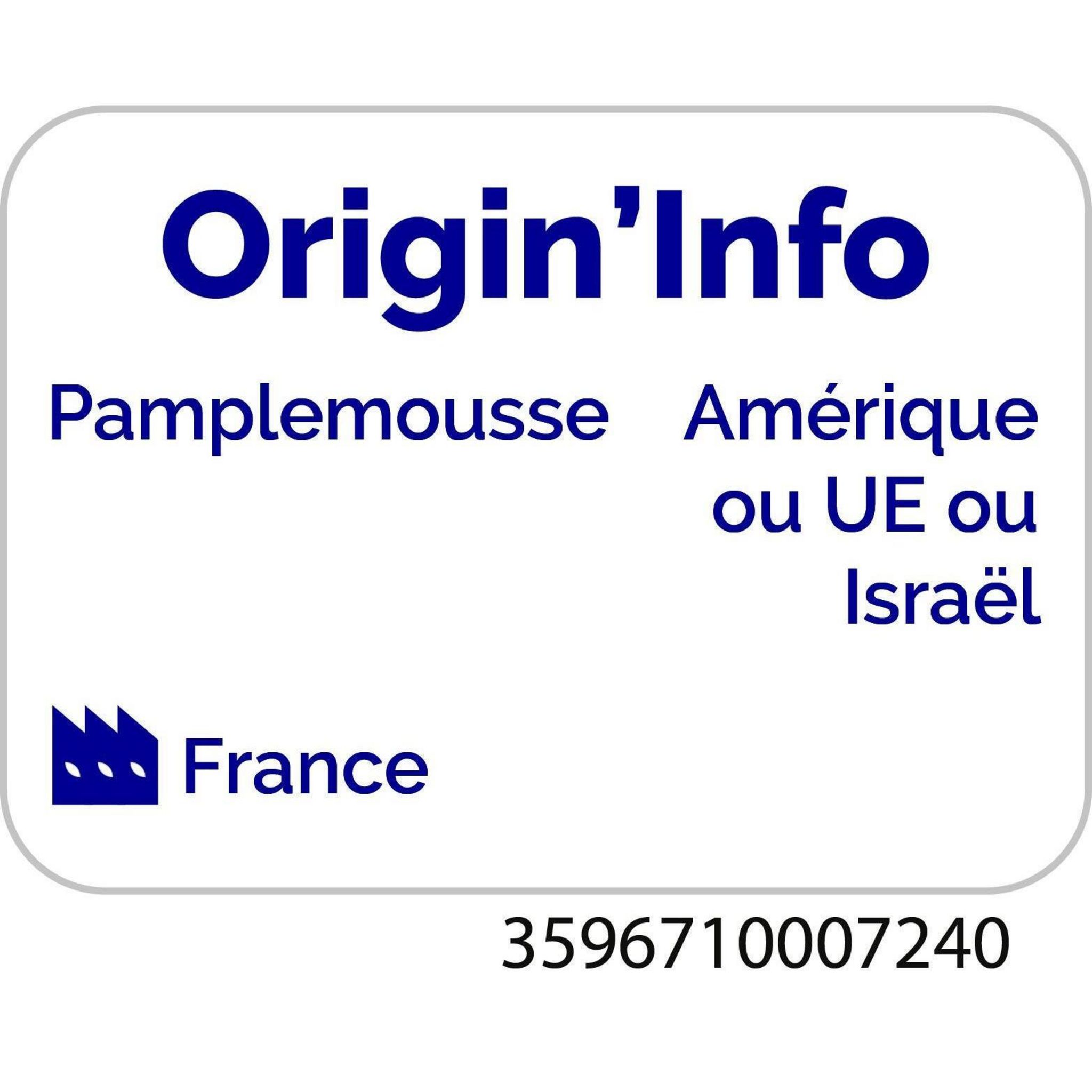 Voir la diapositive 3 : AUCHAN Pur jus de pamplemousses 1L