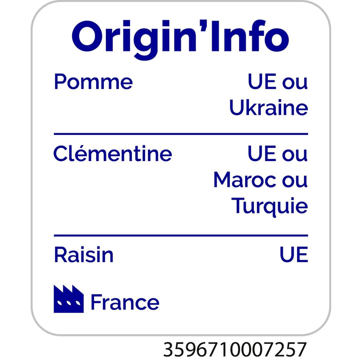 AUCHAN Jus multifruits 1L