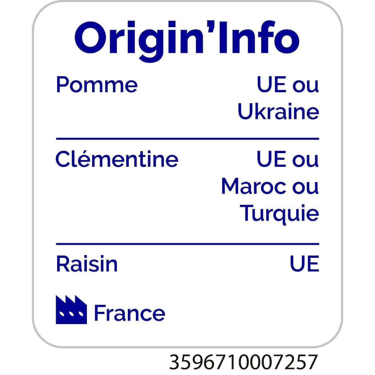 AUCHAN Jus multifruits 1L