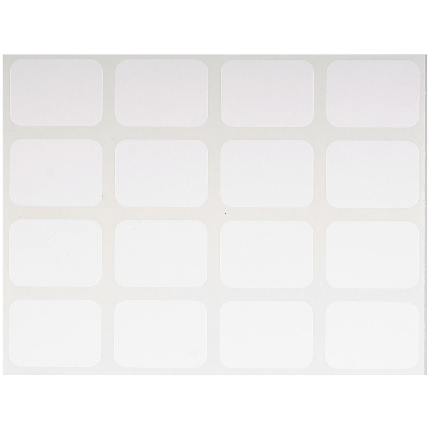 Voir la diapositive 2 : AUCHAN Etiquettes 22x16mm blanches
