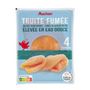 Voir la diapositive 3 : AUCHAN Truite fumée 4 tranches 100g