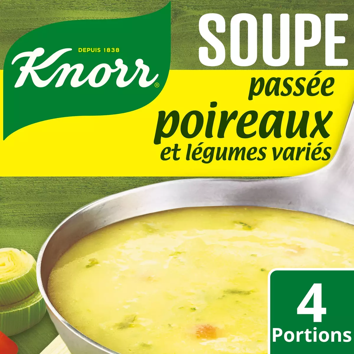 Soupe passée 9 légumes déshydratée, Knorr (4 portions)