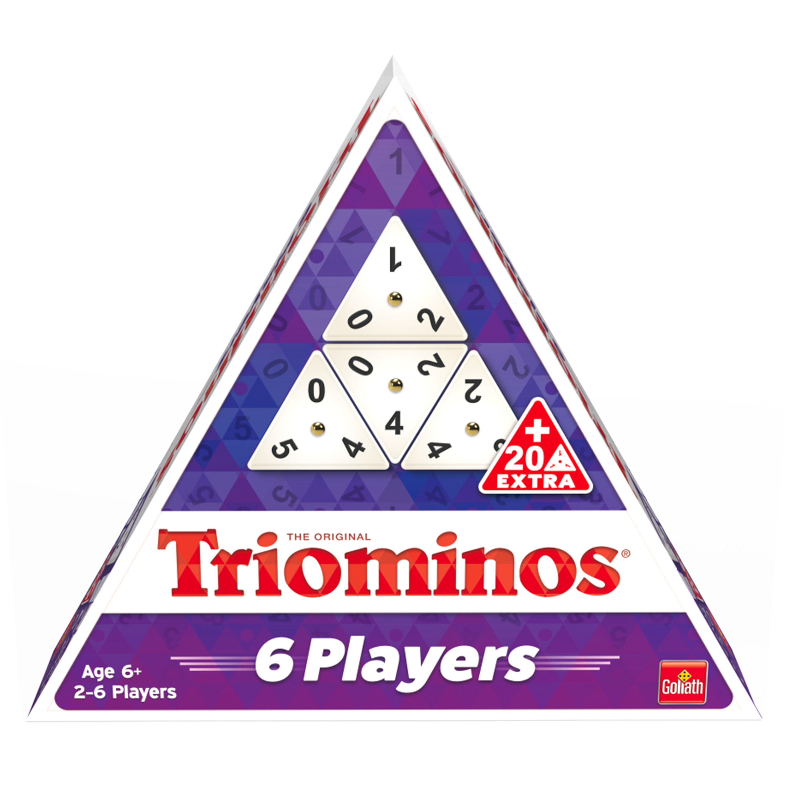 GOLIATH Jeu Triominos Excel 6 joueurs