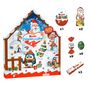 Voir la diapositive 2 : KINDER Calendrier de l'Avent chocolat au lait Chalet du Père Noël 24 pièces 184g