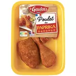 LE GAULOIS Découpes de cuisse de poulet au paprika 4 morceaux 550g