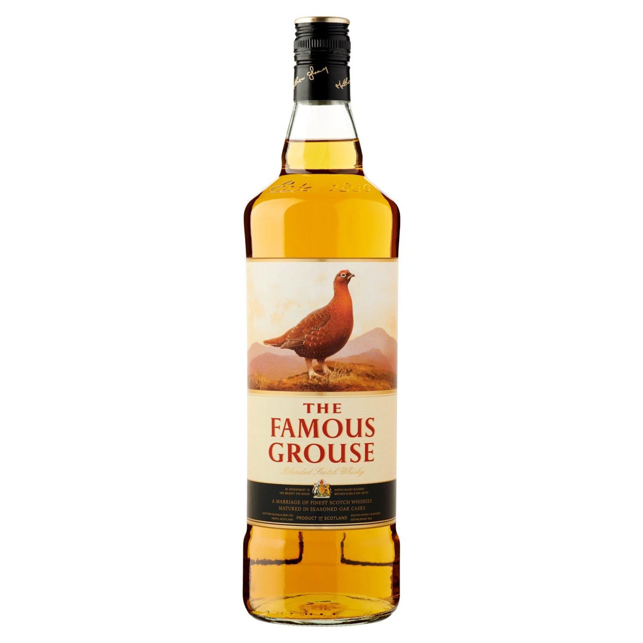 Voir la diapositive 2 : THE FAMOUS GROUSE Scotch whisky écossais blended malt 40% 1l