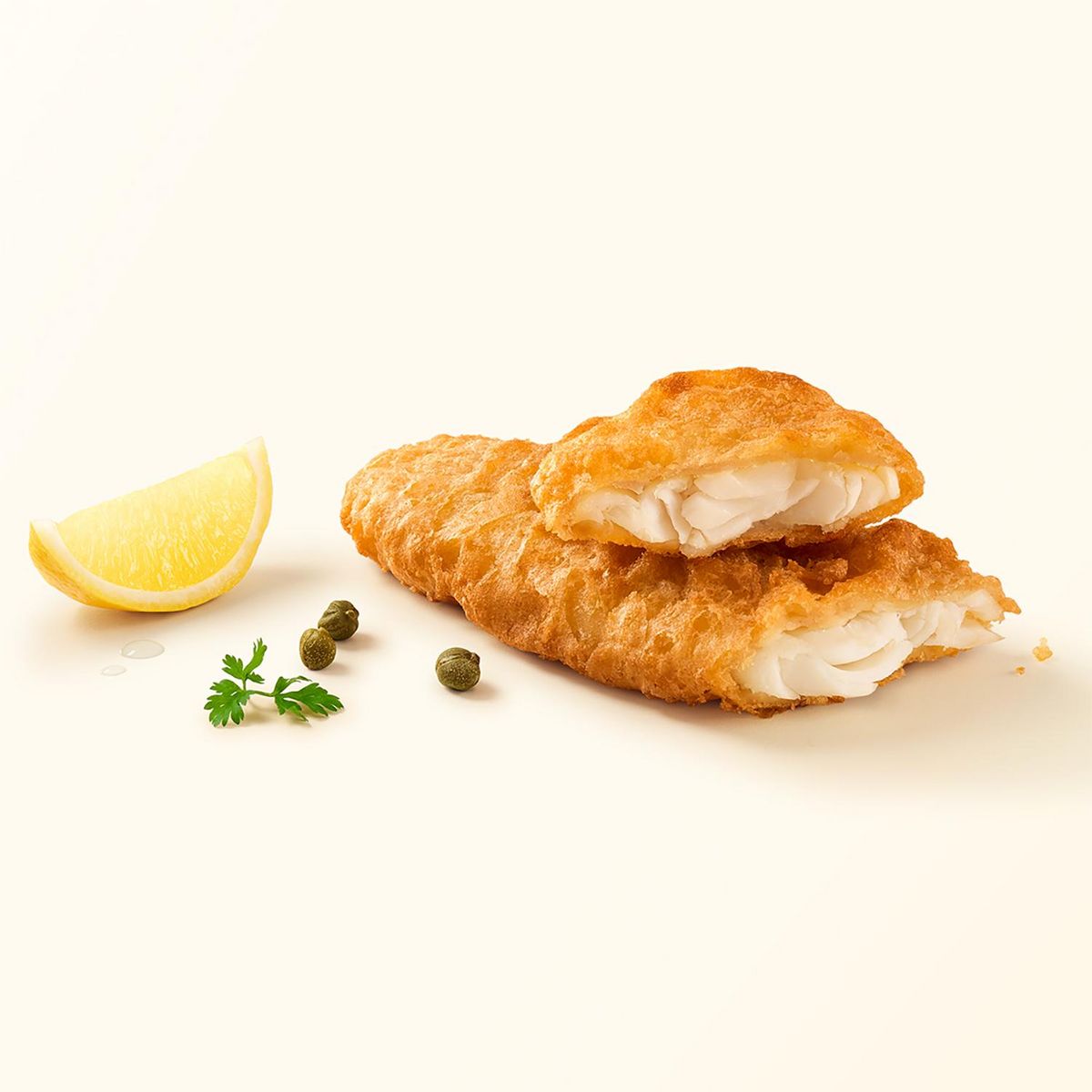 AUCHAN Filet de merlu blanc façon meunière 4/6 pièces 450g