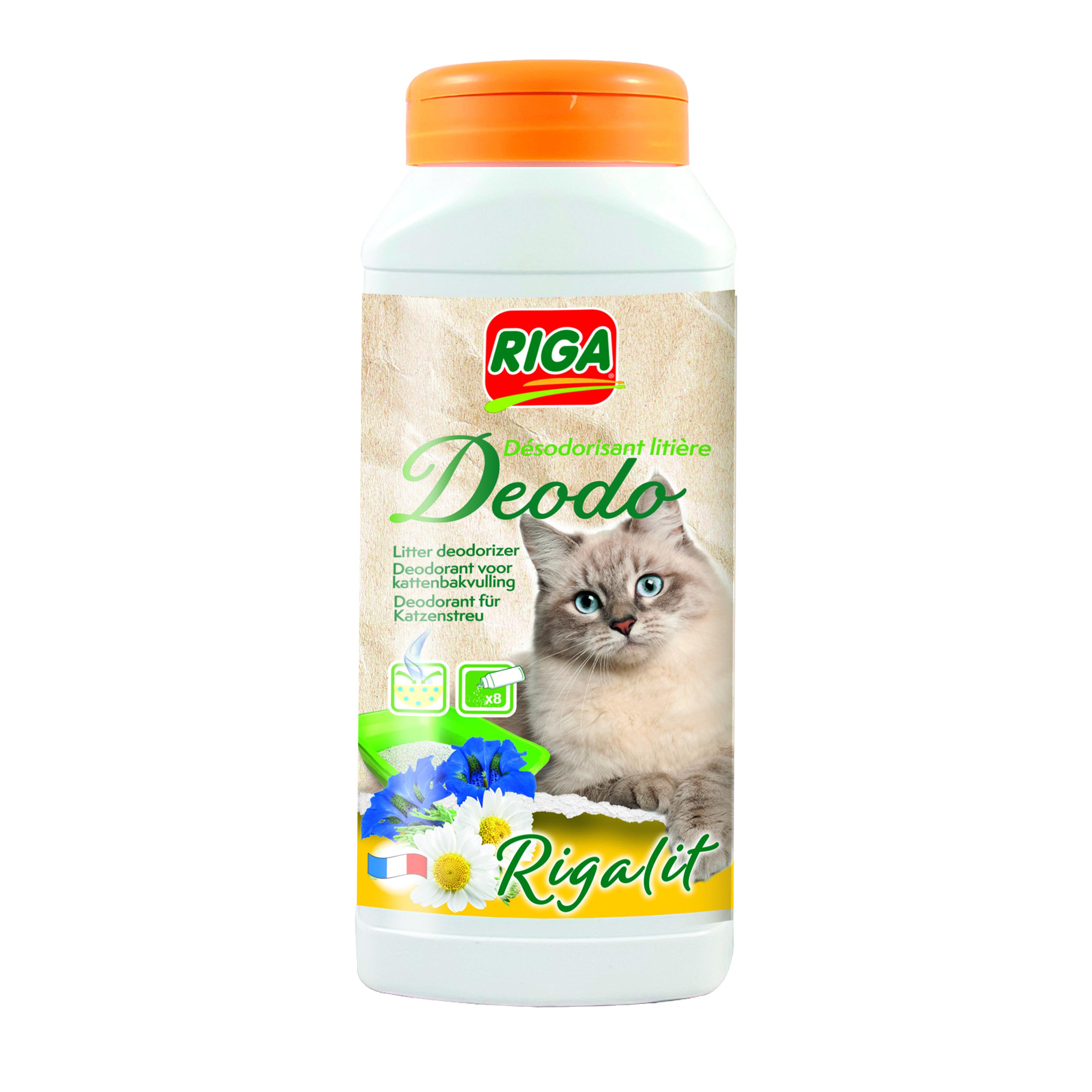RIGA Rigalit Désodorisant litière florale 750g