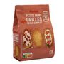 Voir la diapositive 3 : AUCHAN Petits pains grillés au blé complet sans huile de palme environ 18 petits pains 225g