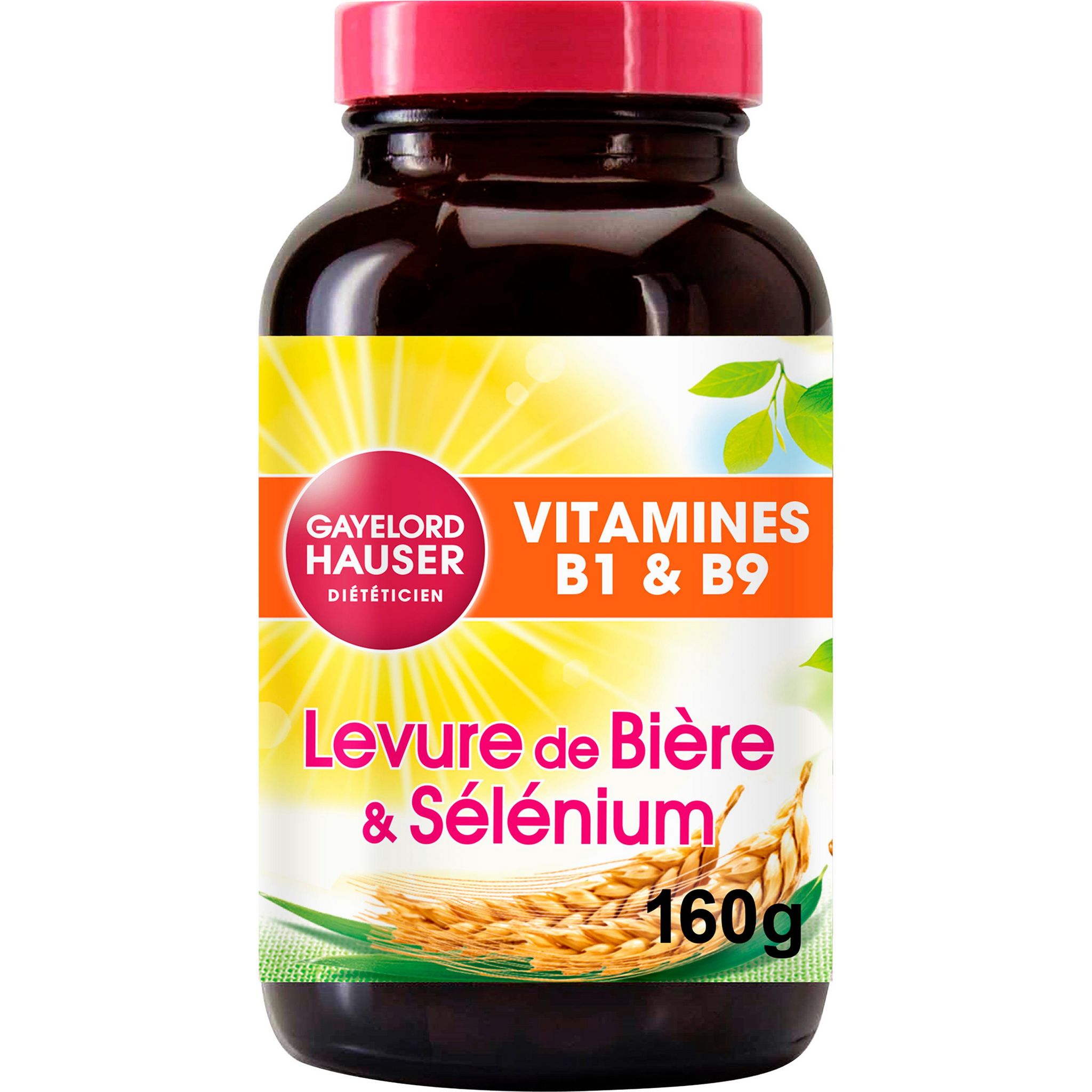 Voir la diapositive 2 : GAYELORD HAUSER Levure de bière & sélénium 400 comprimés 160g