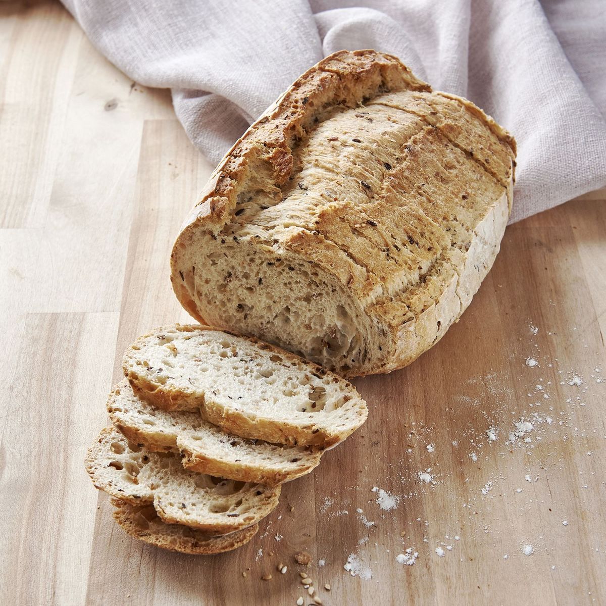 MON BOULANGER Pain multicéréales tranché 2+1 offert 300g