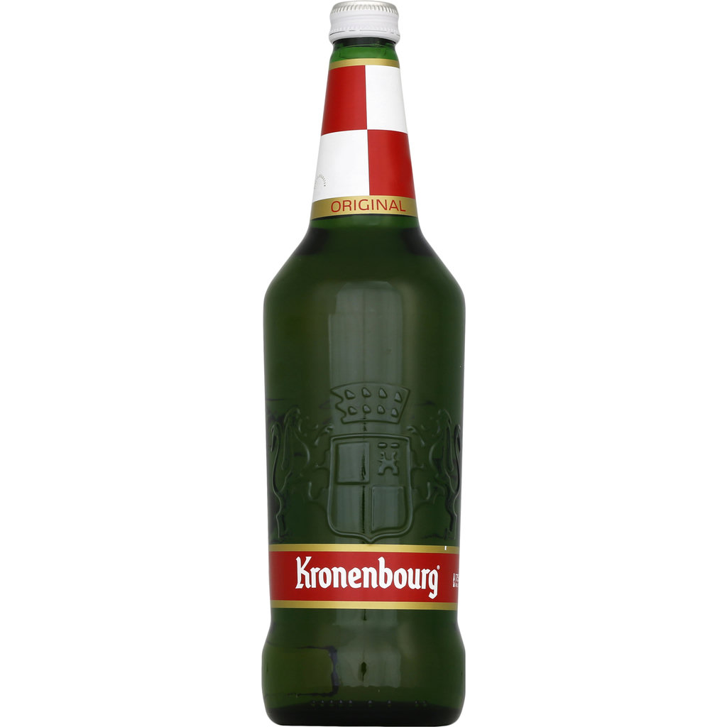 KRONENBOURG Bière blonde 4,2% bouteille 75cl