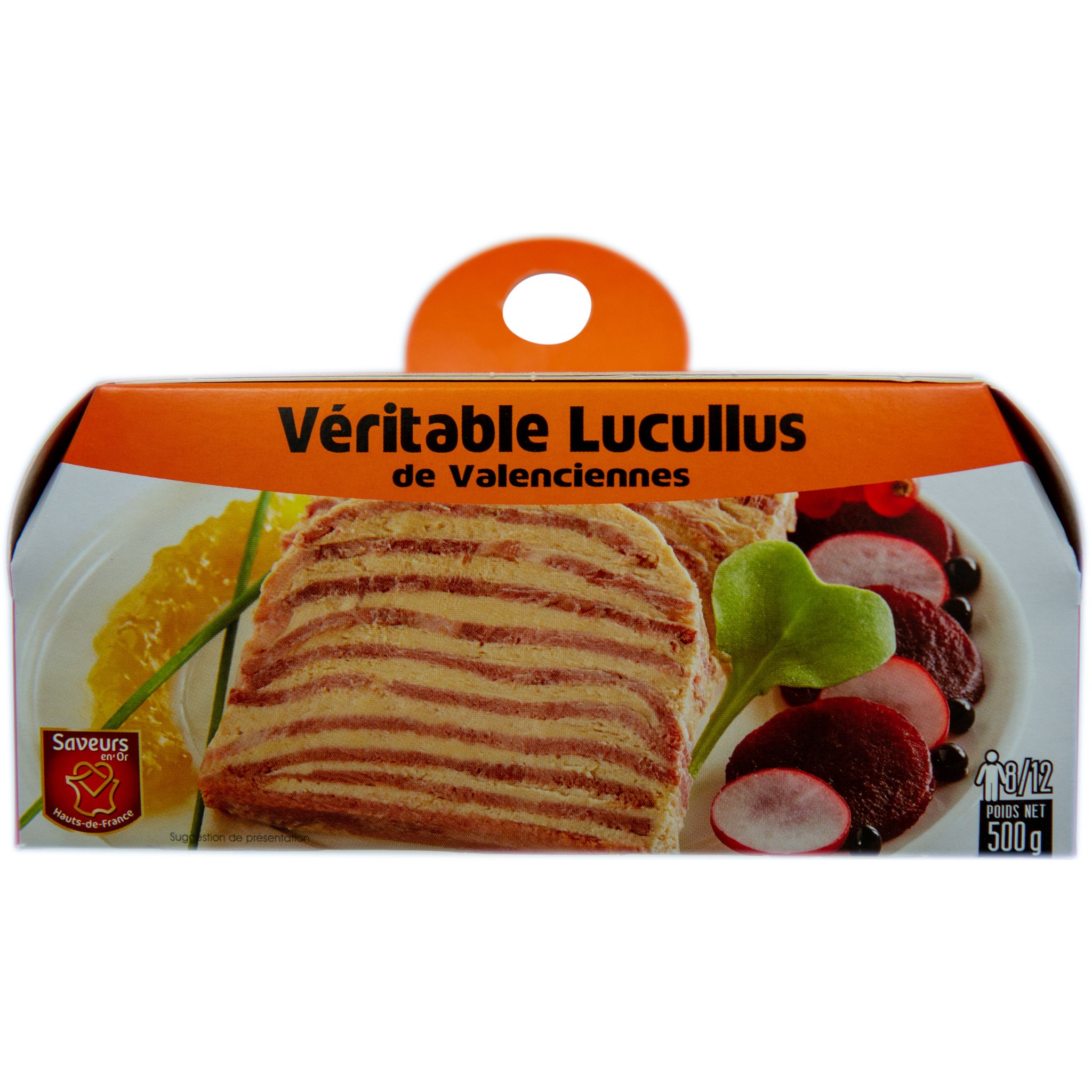 LUCULLUS Lucullus véritable de Valenciennes 8-12 parts 500g pas cher ...