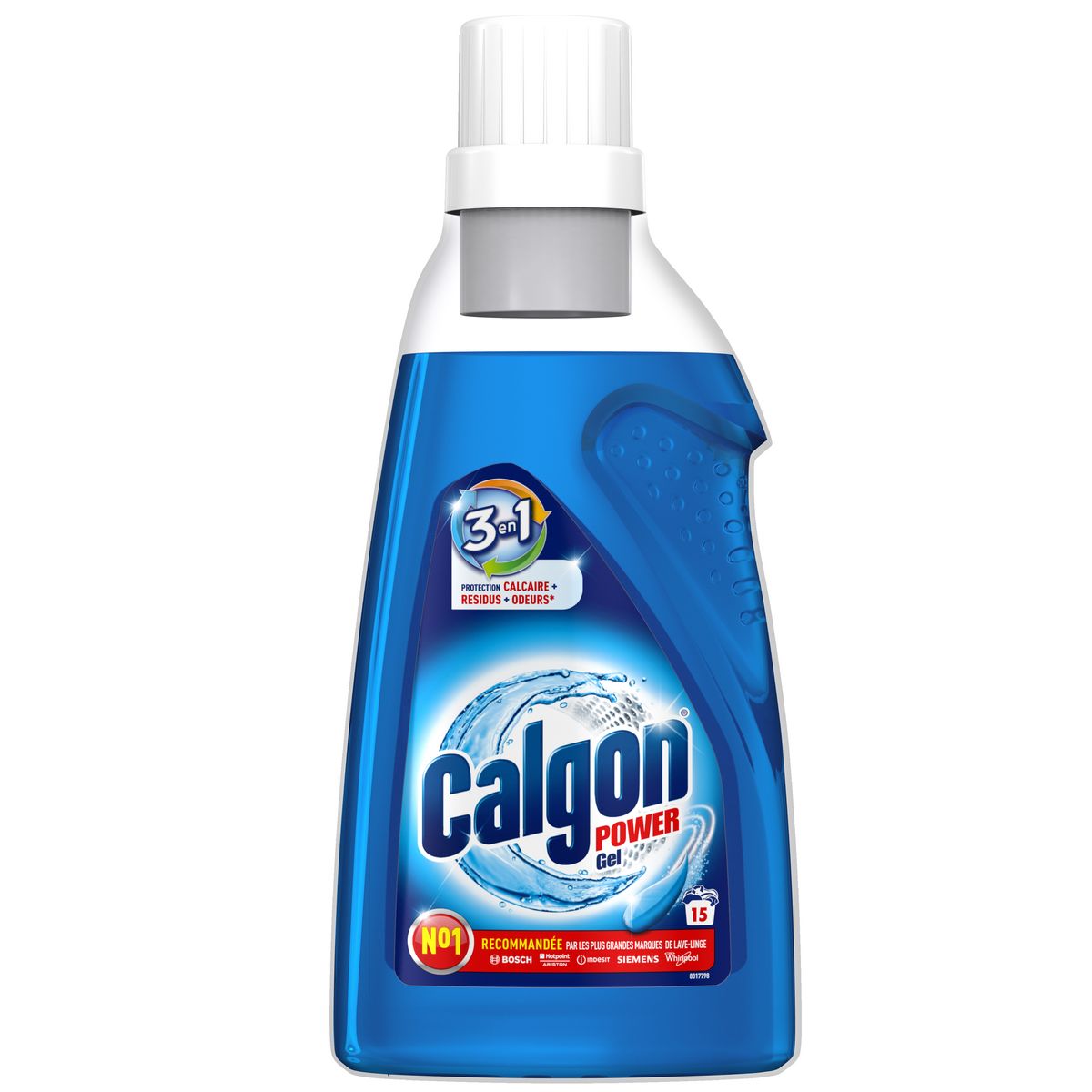 CALGON Gel anti-calcaire lave-linge 15 lavages 750ml