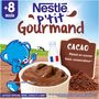 Voir la diapositive 4 : NESTLE P'tit gourmand petit pot crème dessert chocolat dès 6 mois 4x100g