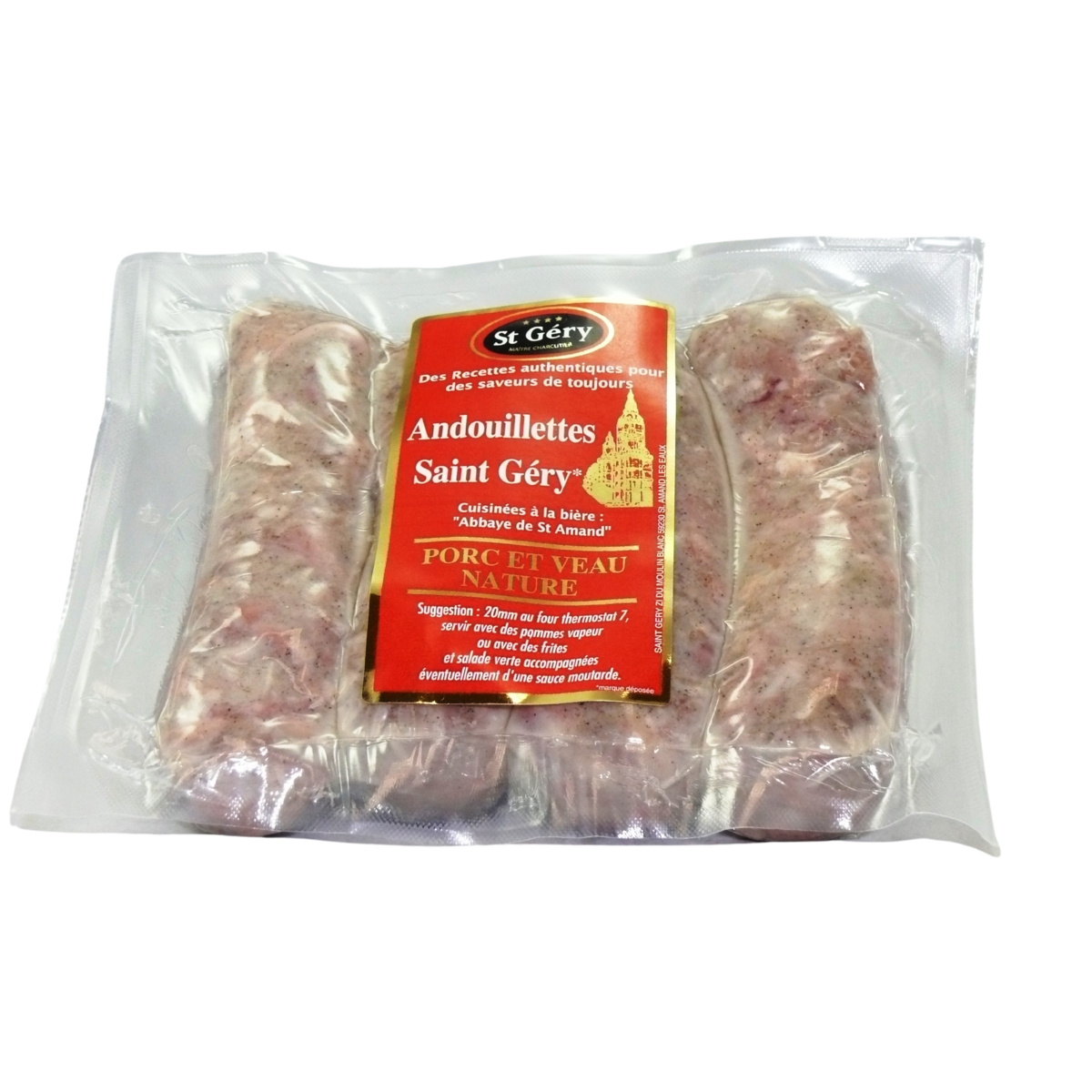 ST GERY Andouillette nature 4x145g