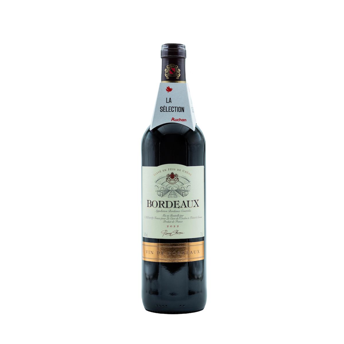 PIERRE CHANAU Vin rouge AOP Bordeaux 75cl