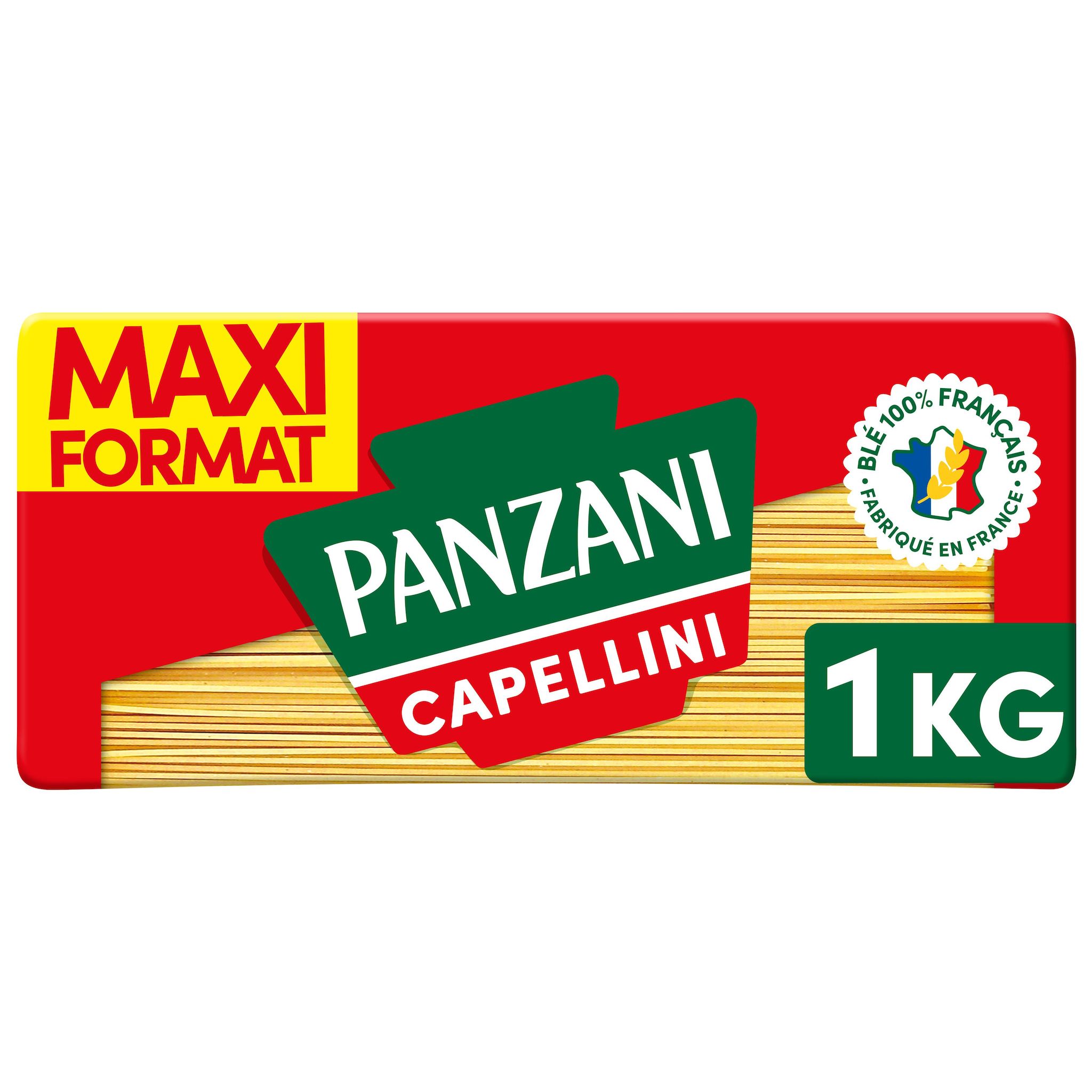 Voir la diapositive 2 : PANZANI Capellini 1kg