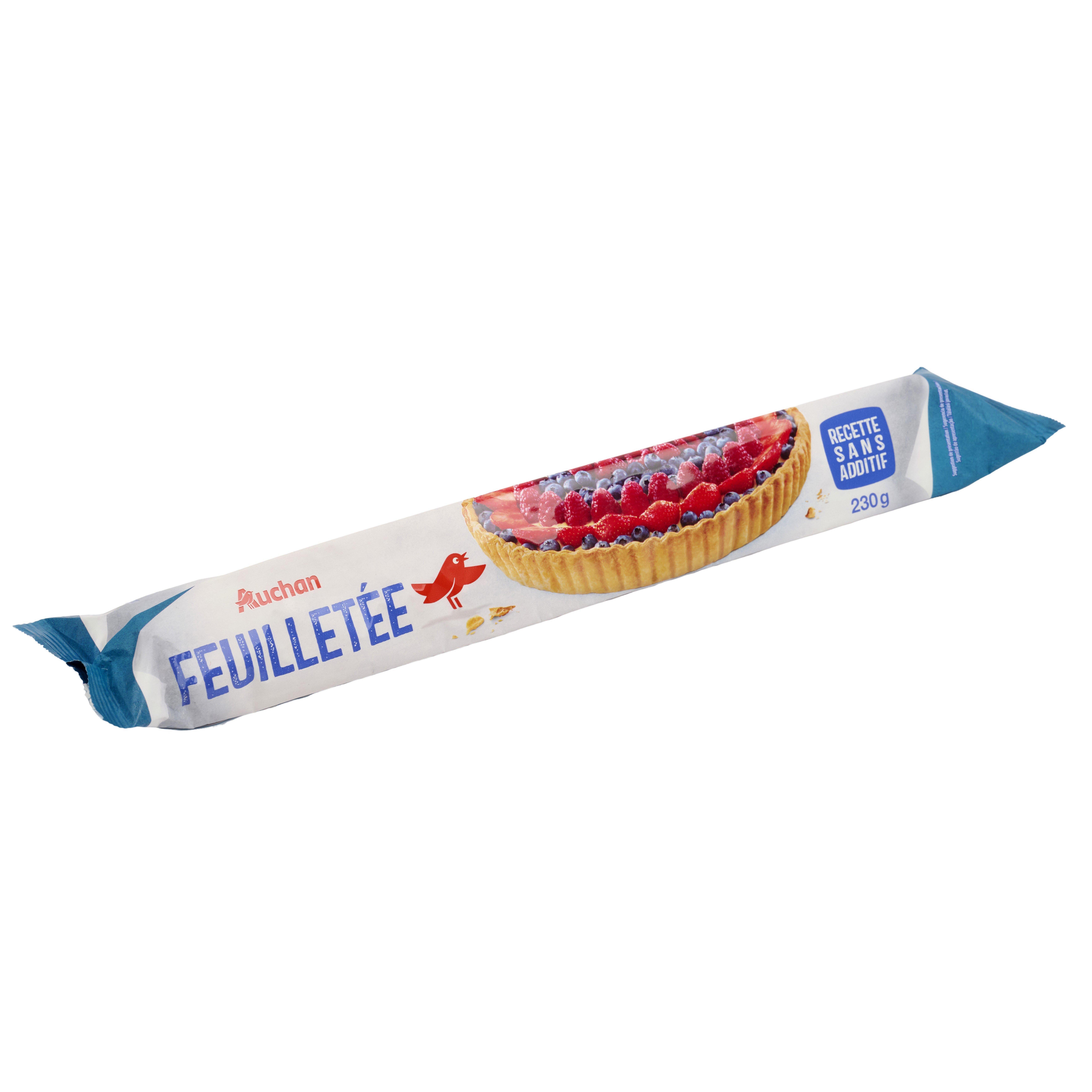 Voir la diapositive 2 : AUCHAN Pâte feuilletée 230g