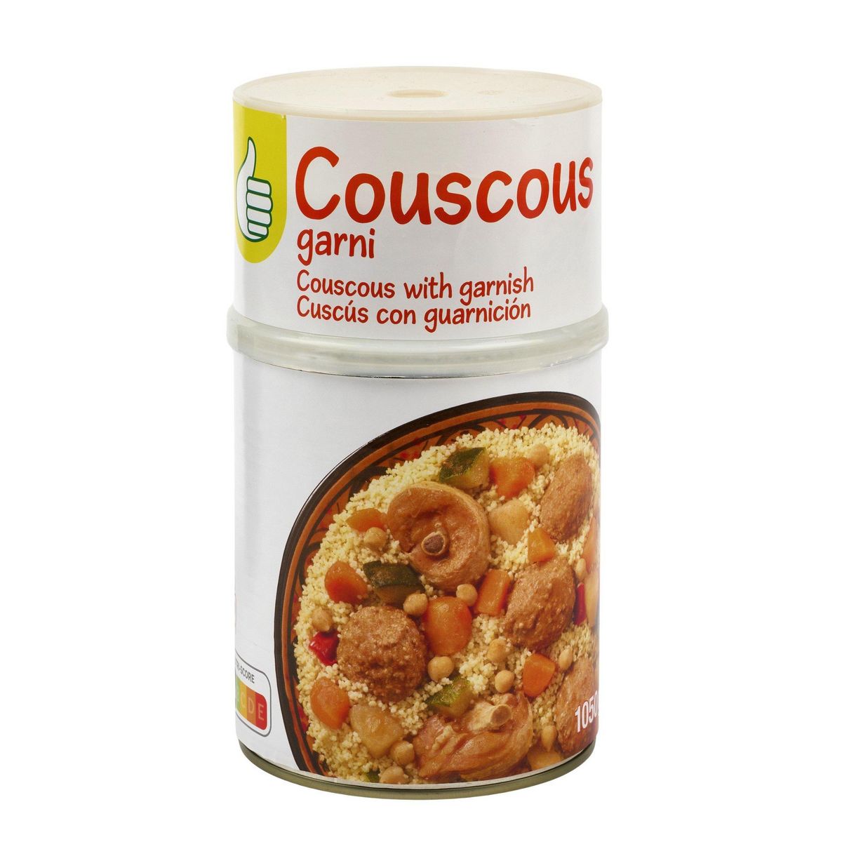 POUCE Couscous garni 2 personnes 1,050kg